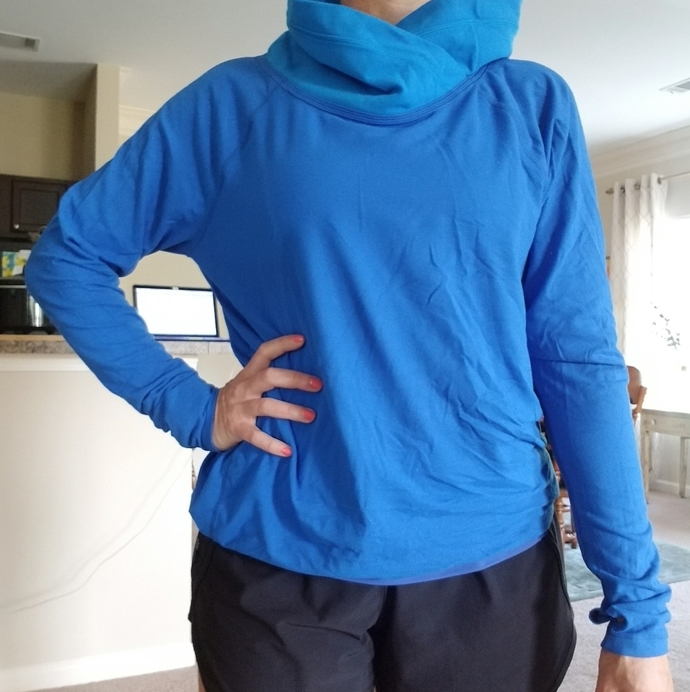 Lululemon Healthy Heart Cowl Neck Pullover